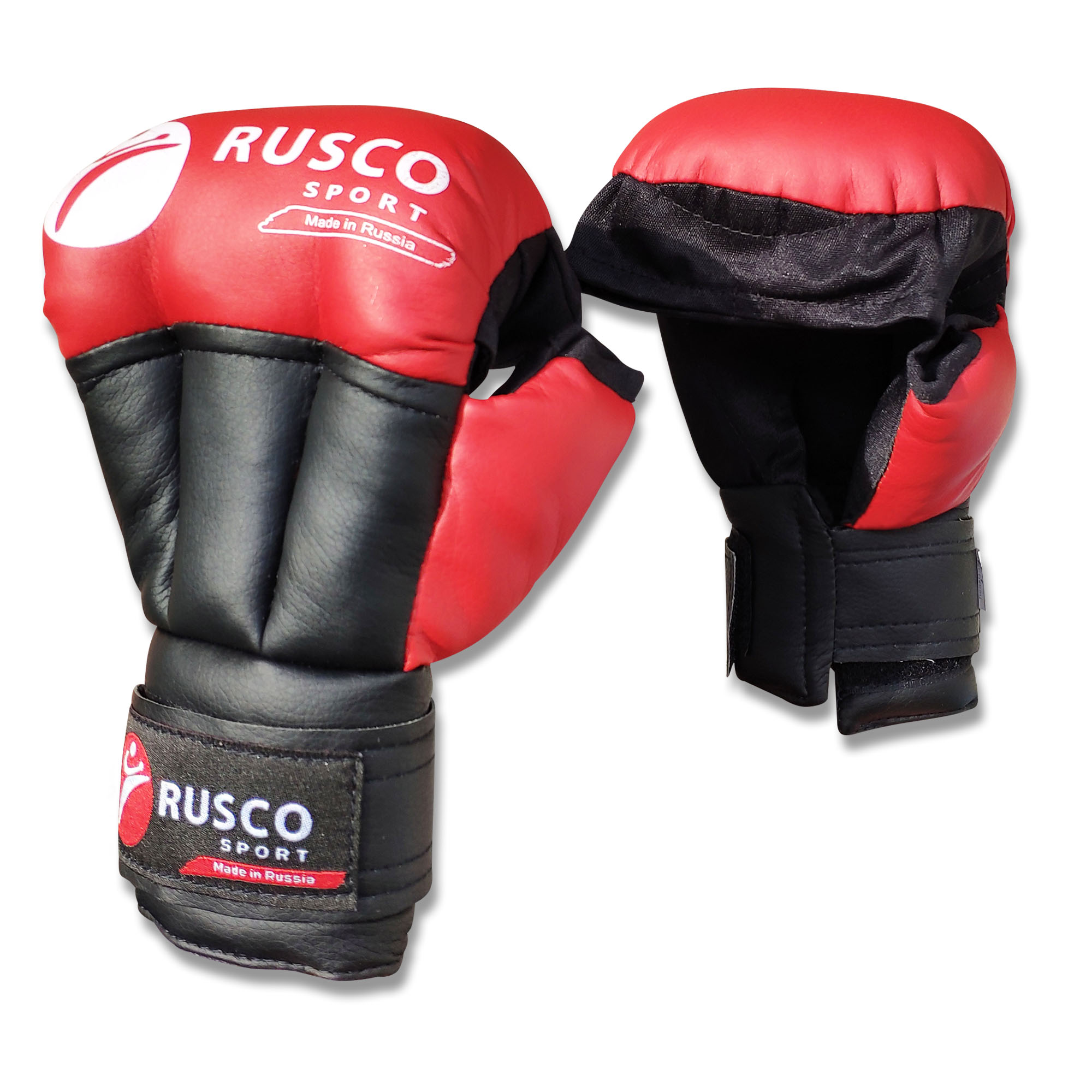 Перчатки для Рукопашного боя Rusco Sport красные - изображение 2