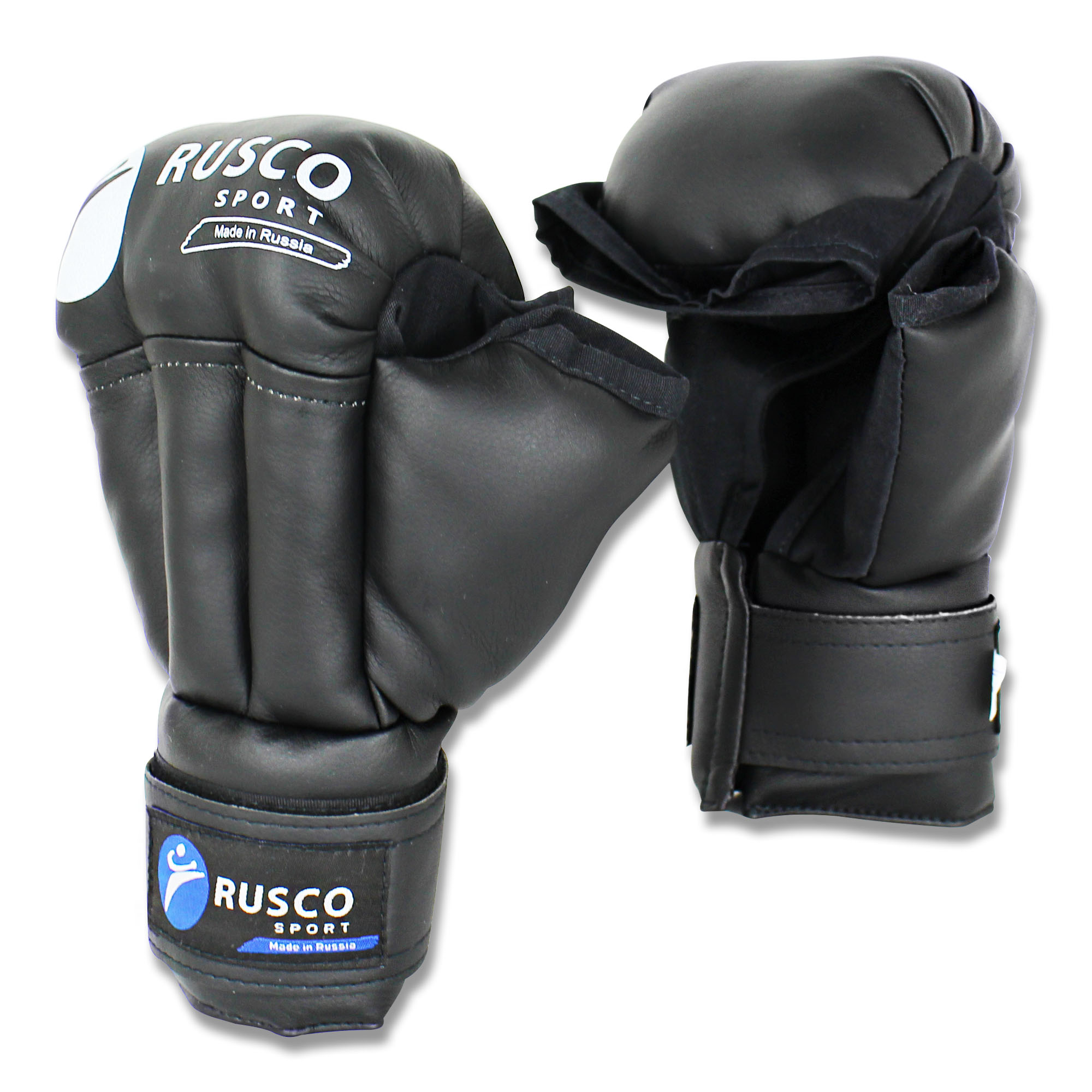 Перчатки для Рукопашного боя Rusco Sport черные - изображение 2