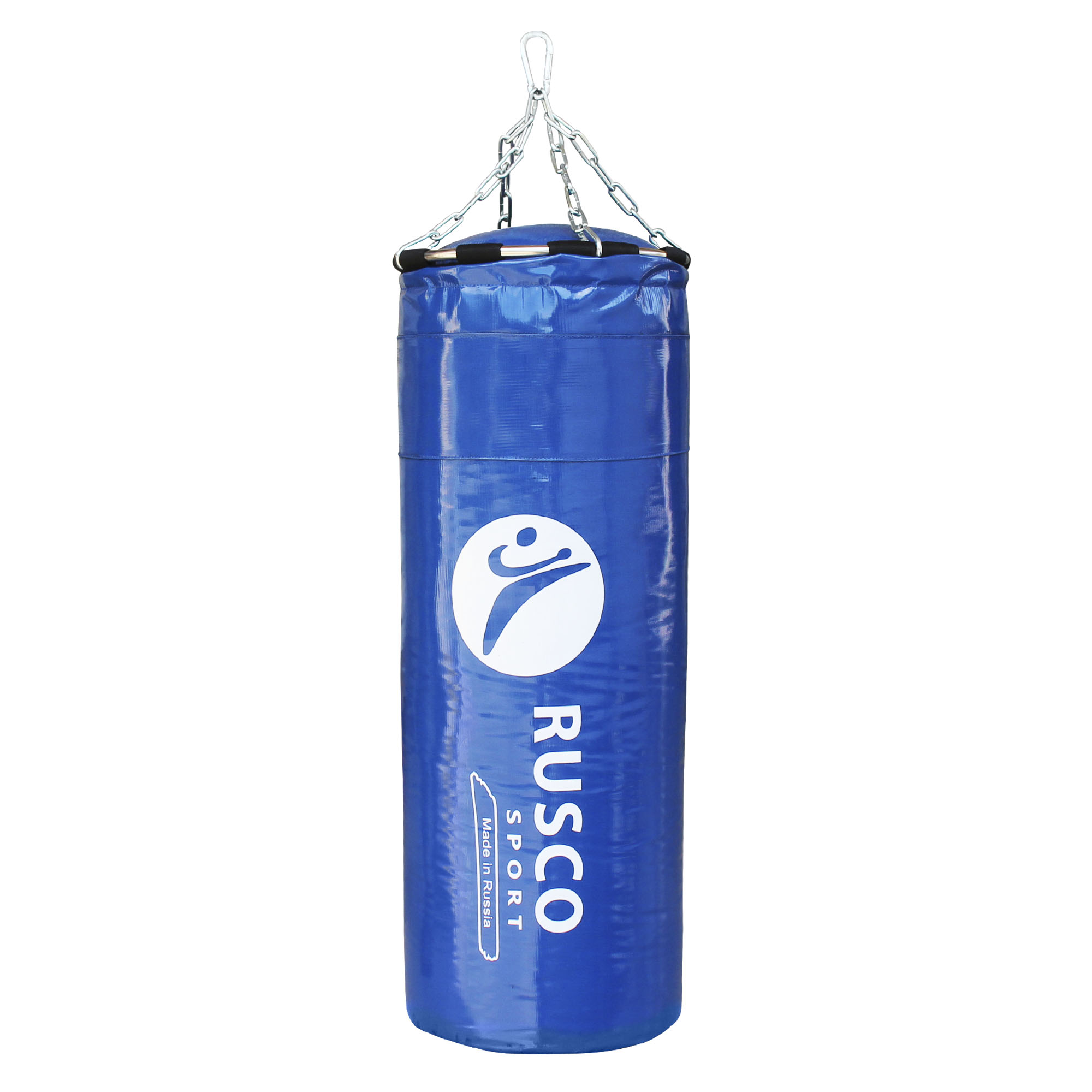 Мешок бокс."RuscoSport" Вес 25кг(+/- 5кг),90см, d35 синий - изображение 1