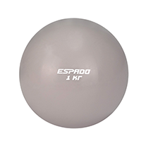Медбол ESPADO 1 кг ES-001GY, 1/10, Серый - изображение 1