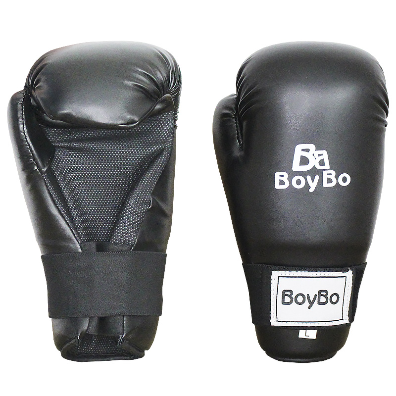 Перчатки для тхеквондо Boybo черные - изображение 1