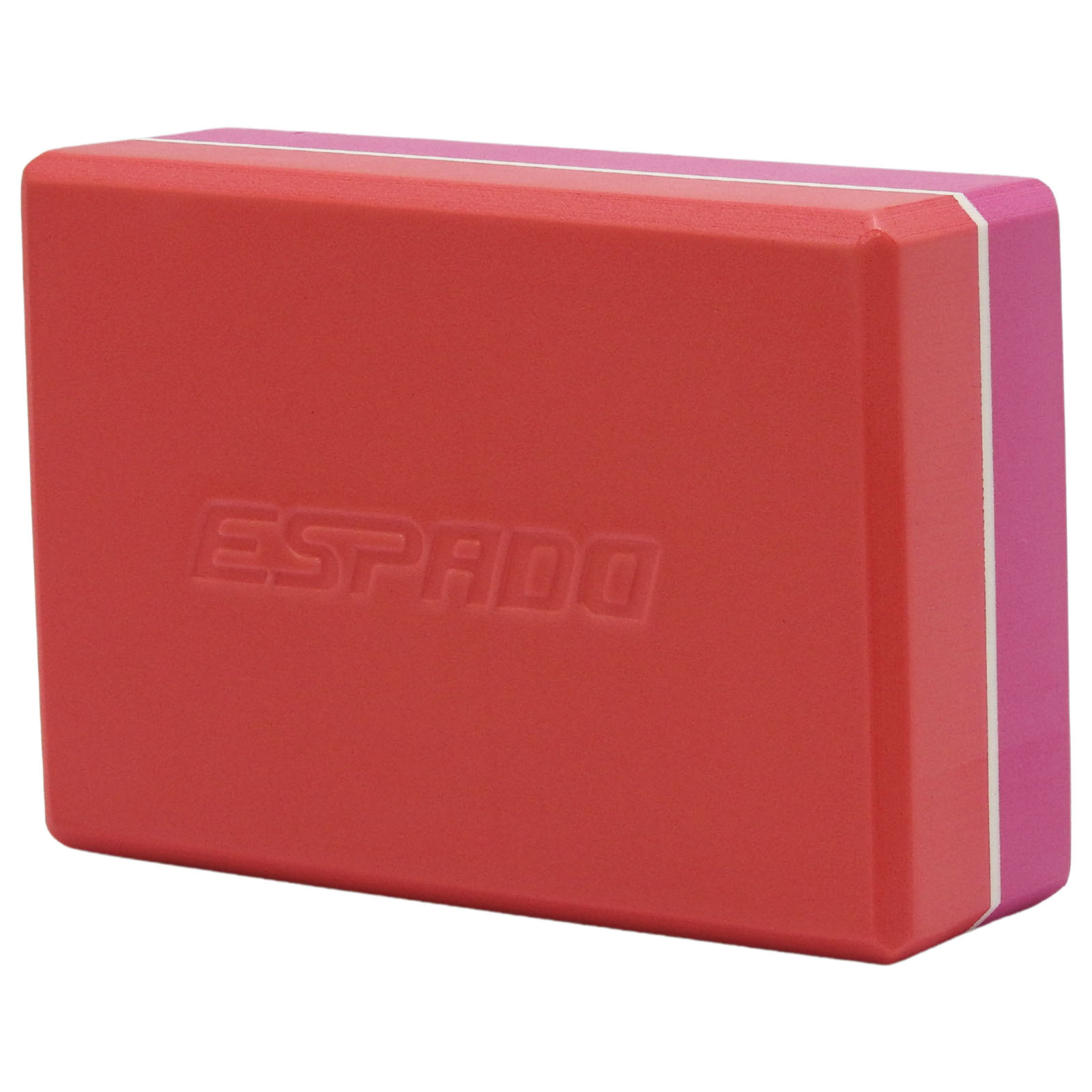 Блок для йоги ESPADO, розовый-фуксия ES2722 - изображение 1