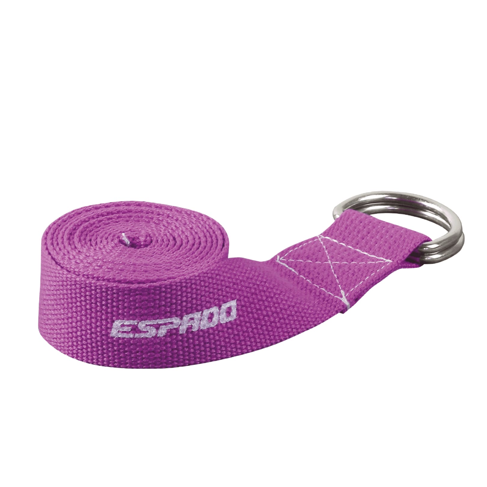 Ремень для йоги ESPADO розовый ES2710 1/100 - изображение 1