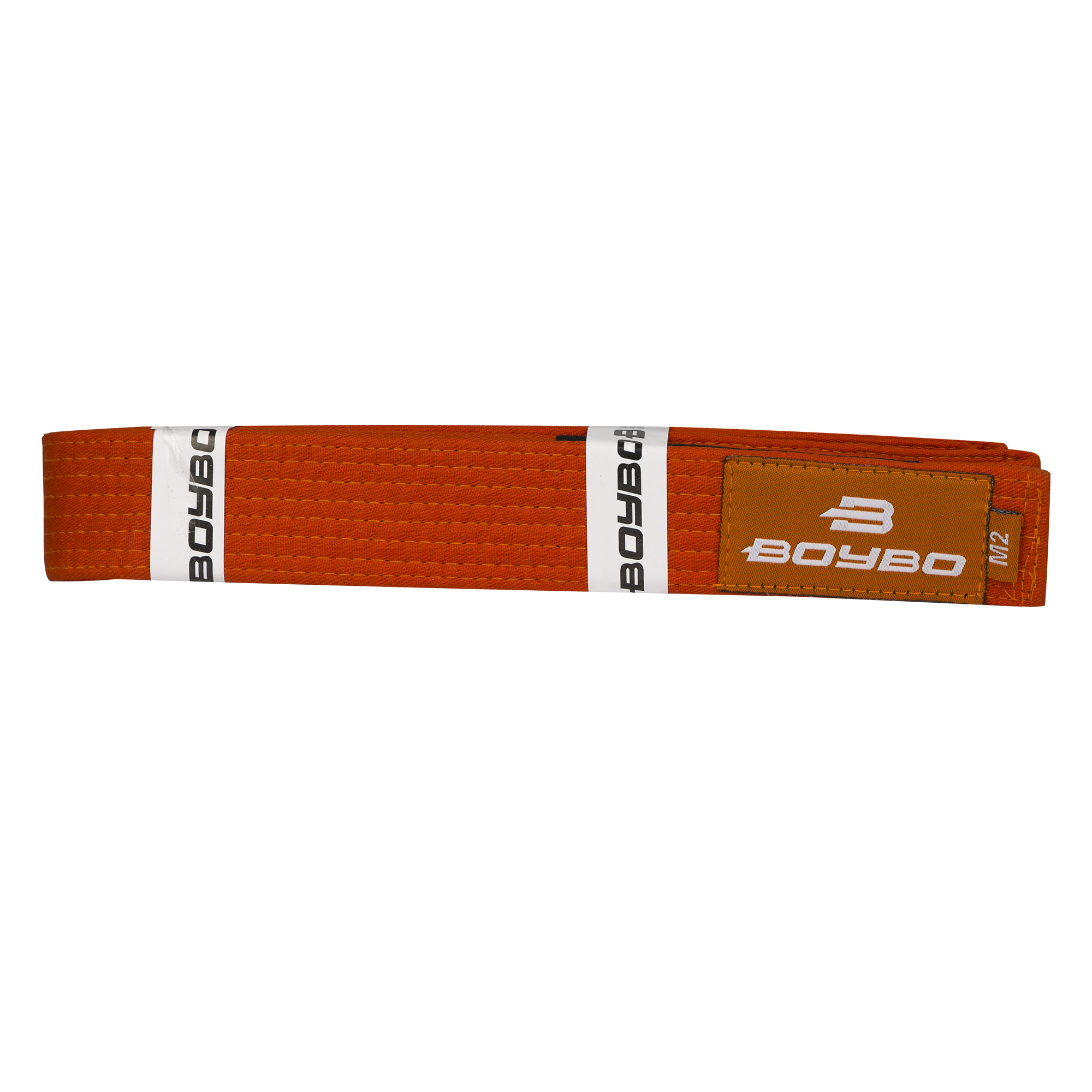 Пояс для джиу джитсу (BJJ) BoyBo, BBJJ24BL-К, оранжевый - изображение 1