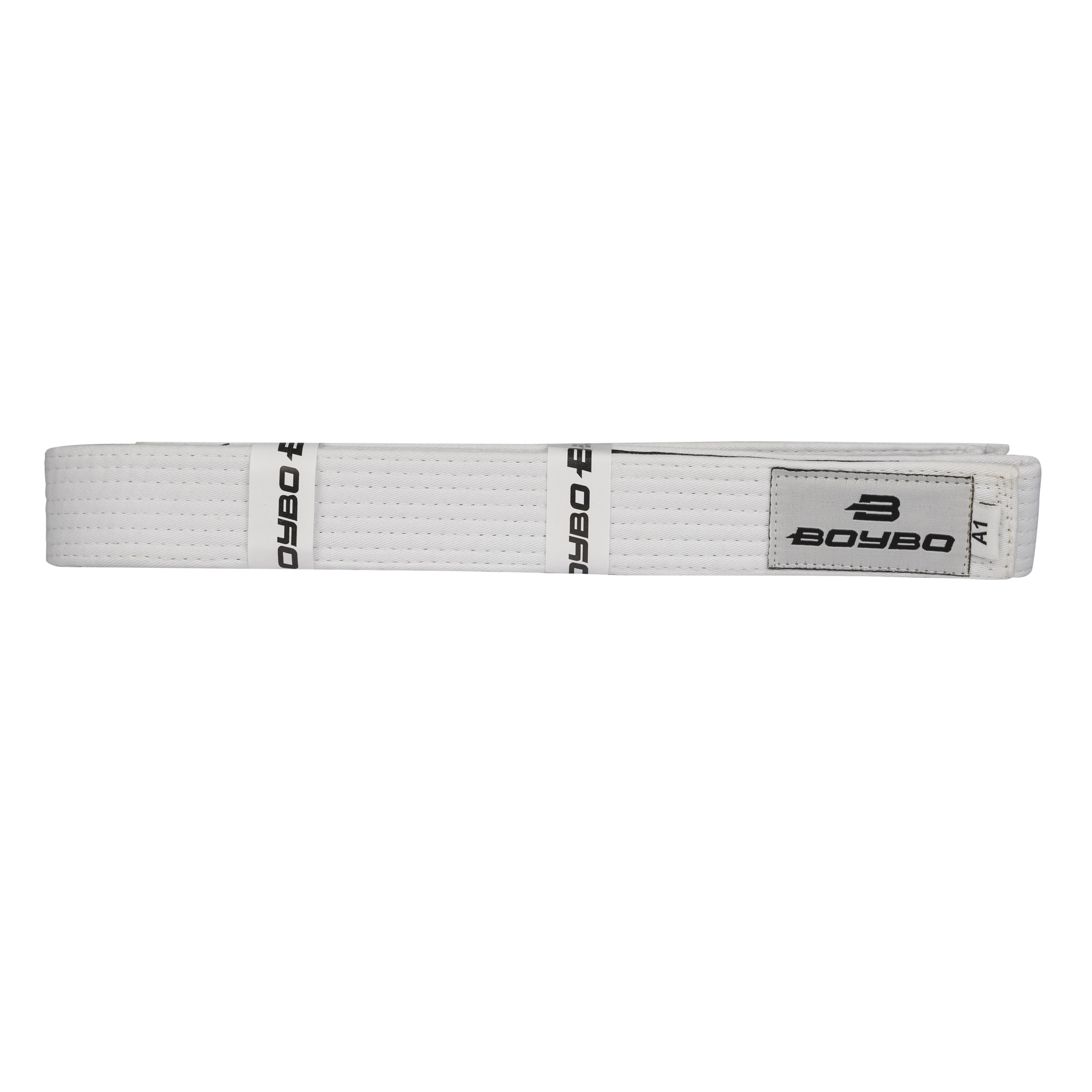 Пояс для джиу джитсу (BJJ) BoyBo, BBJJ24BL, белый - изображение 1