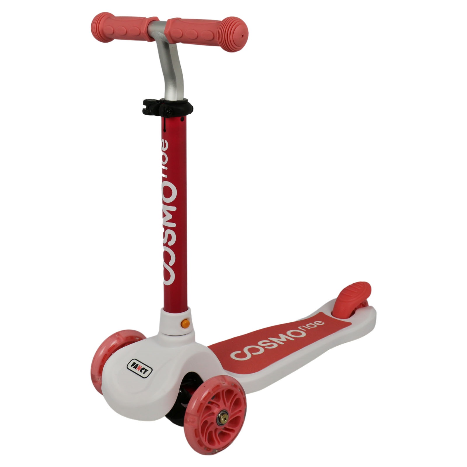 Самокат COSMORIDE FANCY S936, Бело-розовый - изображение 1