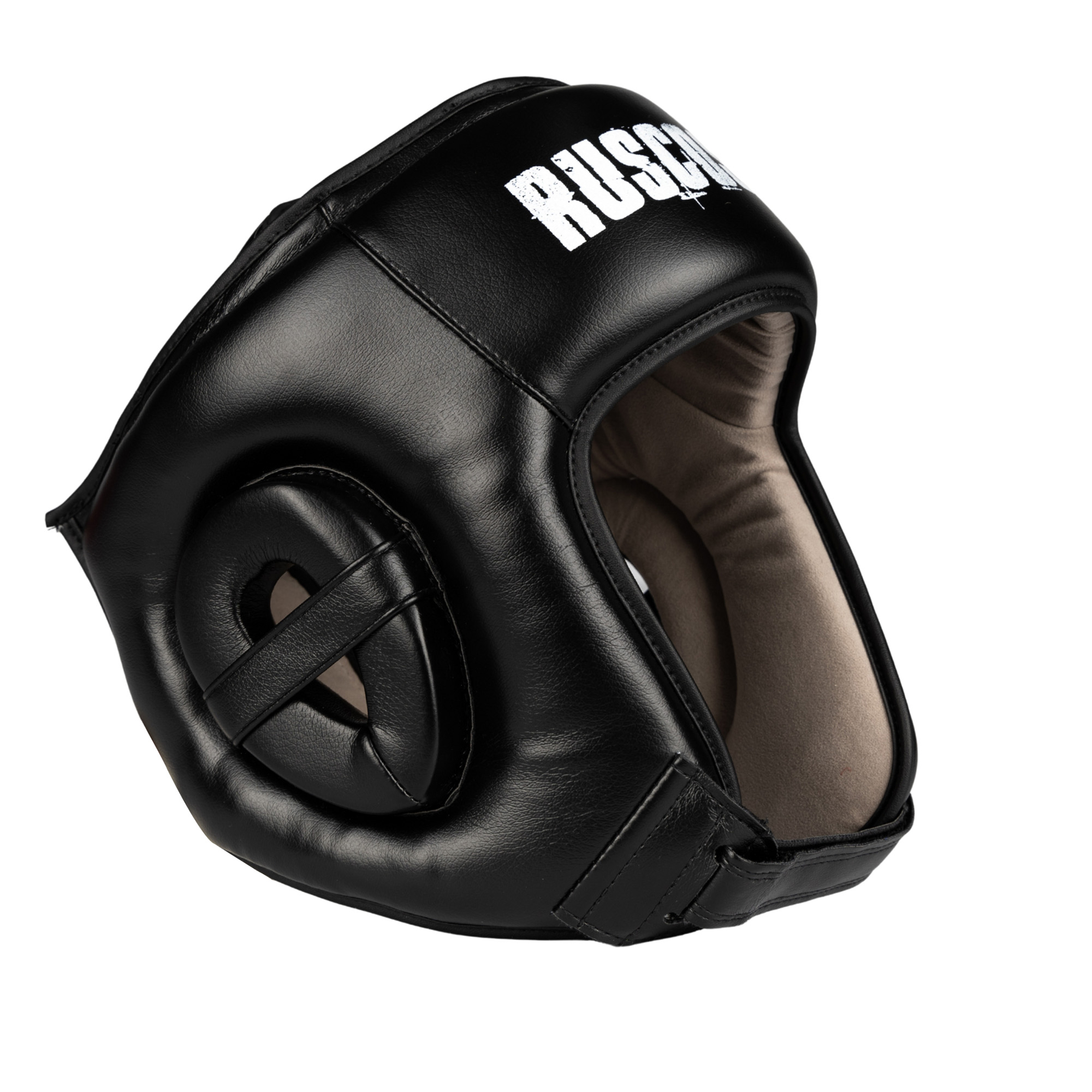 Шлем усиленный RUSCO SPORT с закрытым верхом черный - изображение 1