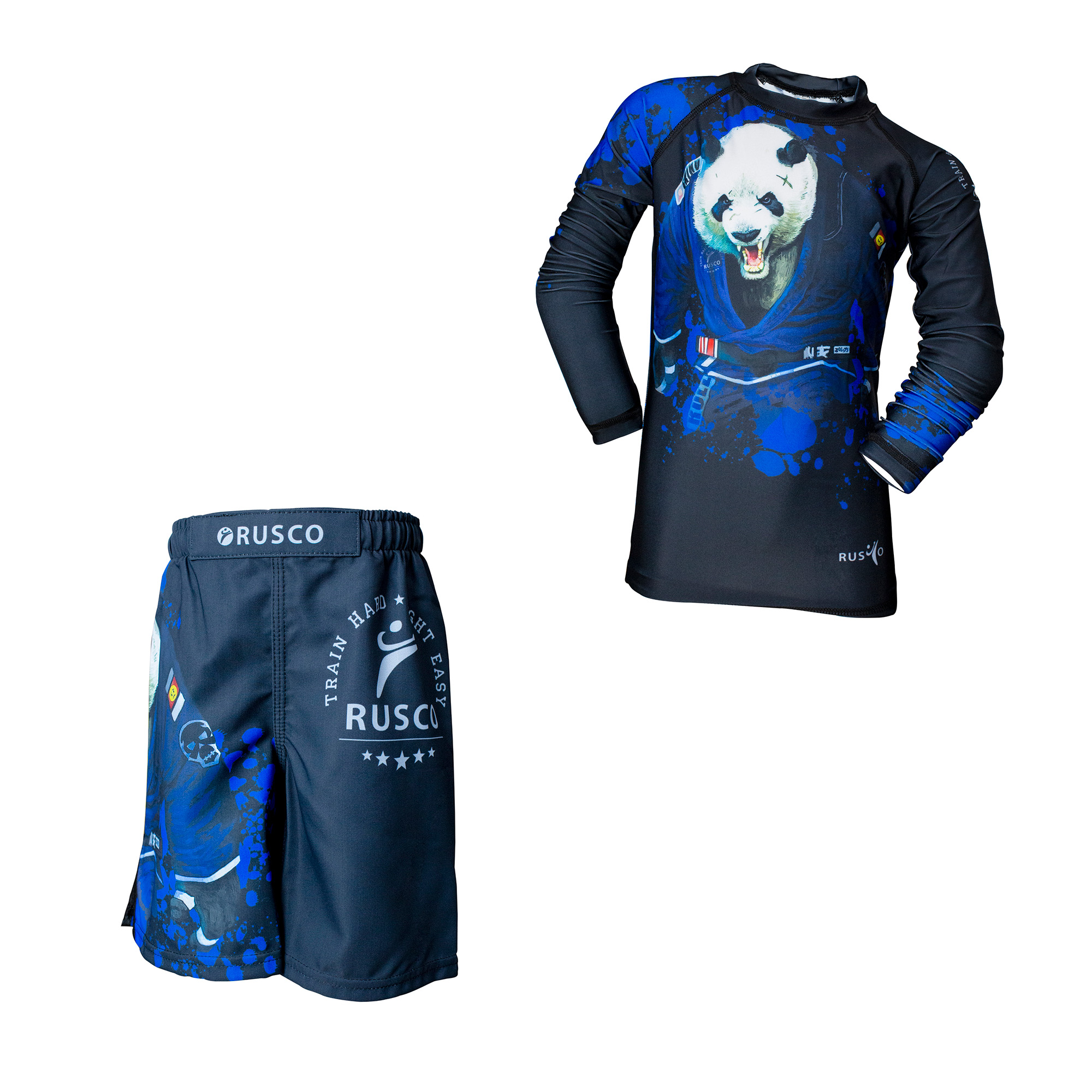 Комплект для MMA 2в1 Rusco Sport Панда/Panda, детский - изображение 1
