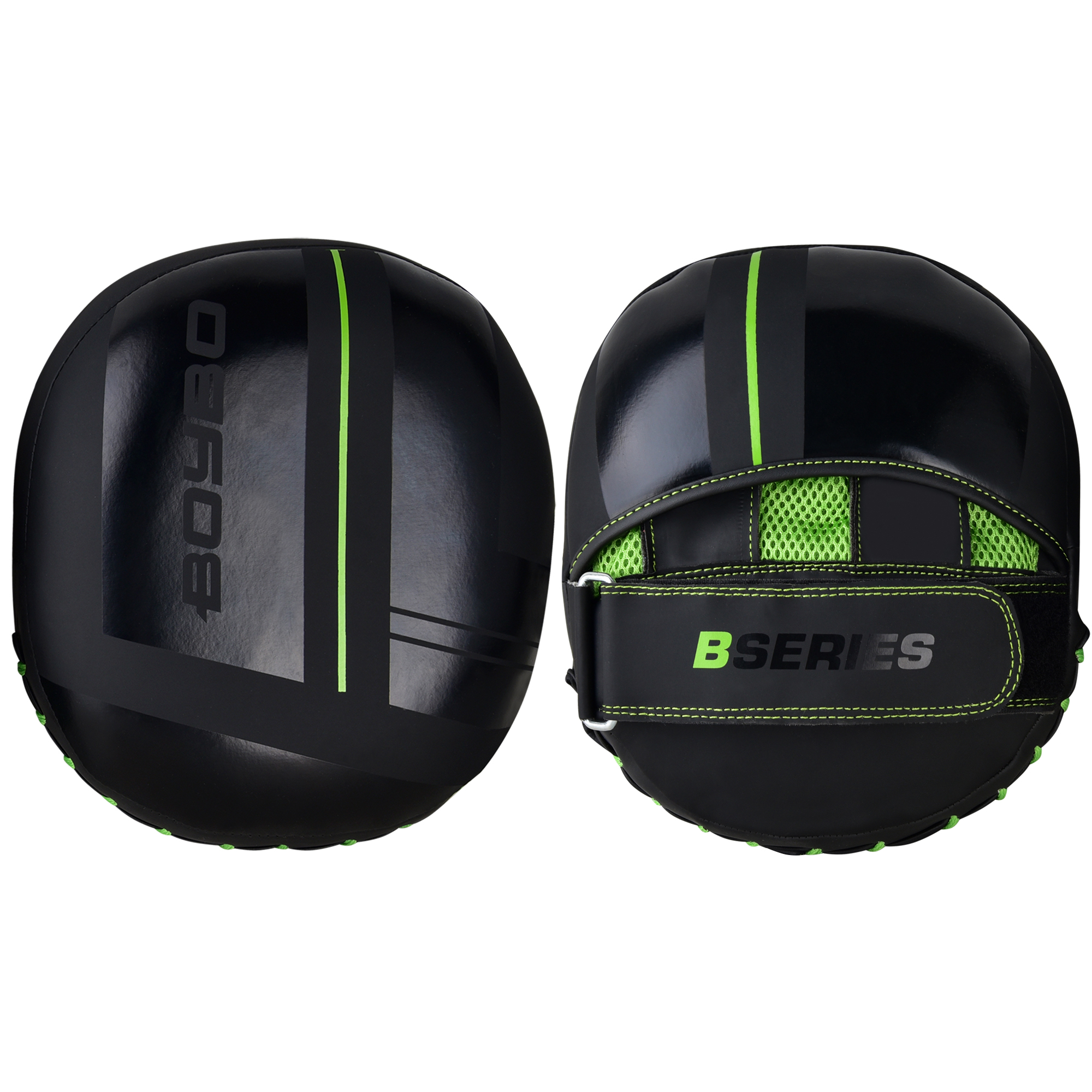 Лапы BoyBo Б-серия/B-Series (BPRT300), иск.кожа, черно-зеленый - изображение 1