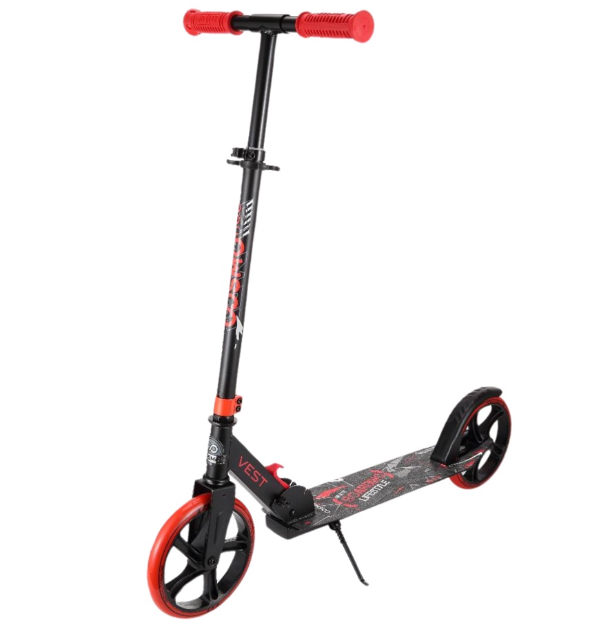 Самокат 2-колесный  COSMORIDE VEST CV23RED, 200 мм, красный - изображение 4