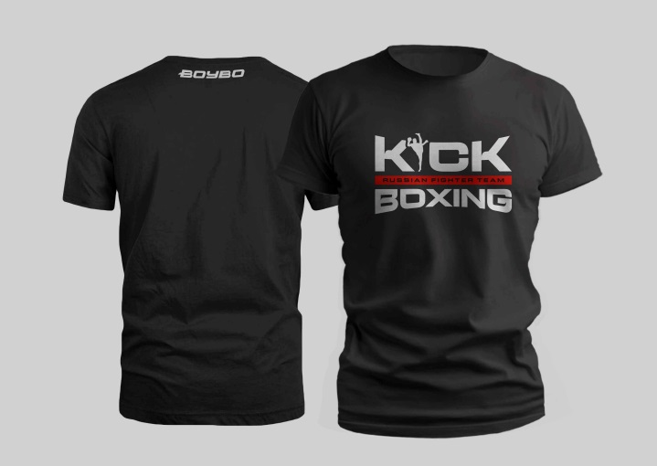 Футболка х/б BoyBo BBT002, черный KARATE - изображение 3