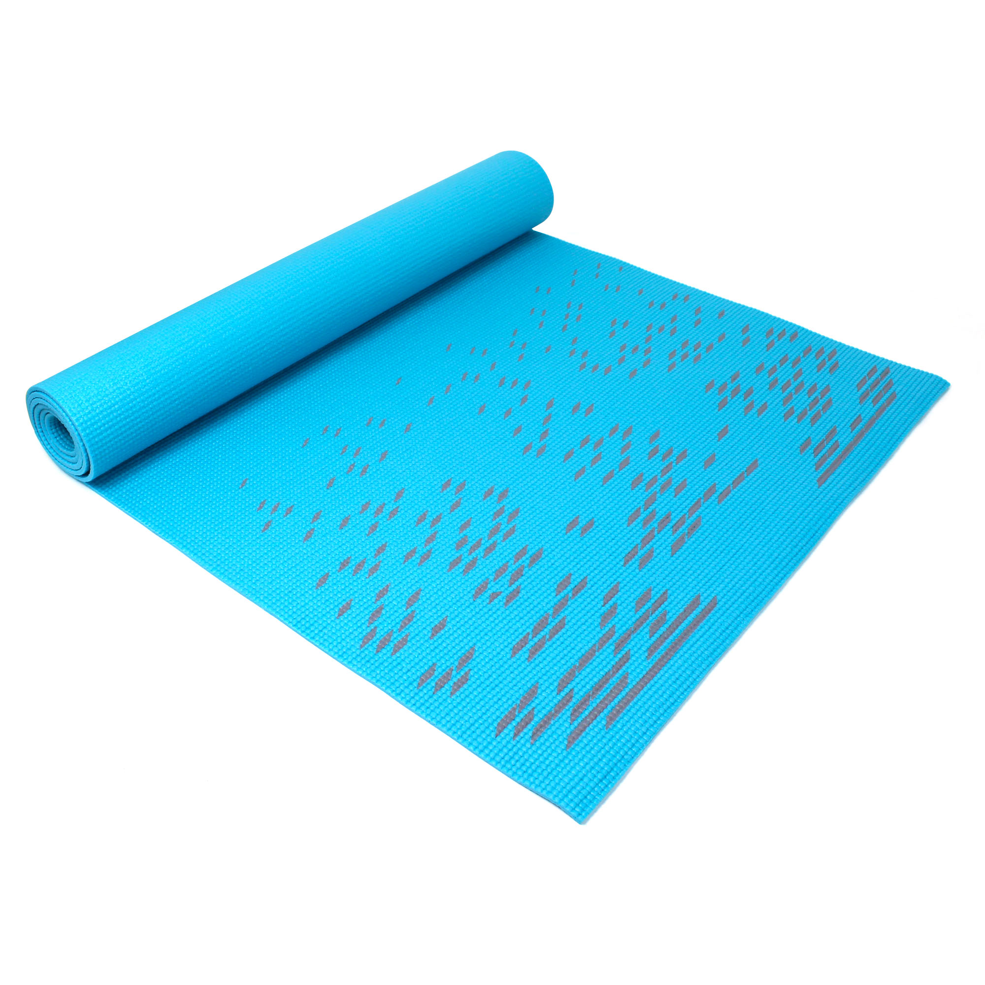 Коврик для йоги ESPADO PVC 173*61*0.5 см, бирюзовый(принт) ES2125 1/10 - изображение 1