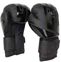 Перчатки боксерские BoyBo Б-серия/B-Series (BBG400), иск.кожа, чёрный - изображение 4