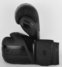 Перчатки боксерские BoyBo Б-серия/B-Series (BBG400), иск.кожа, чёрный - изображение 3