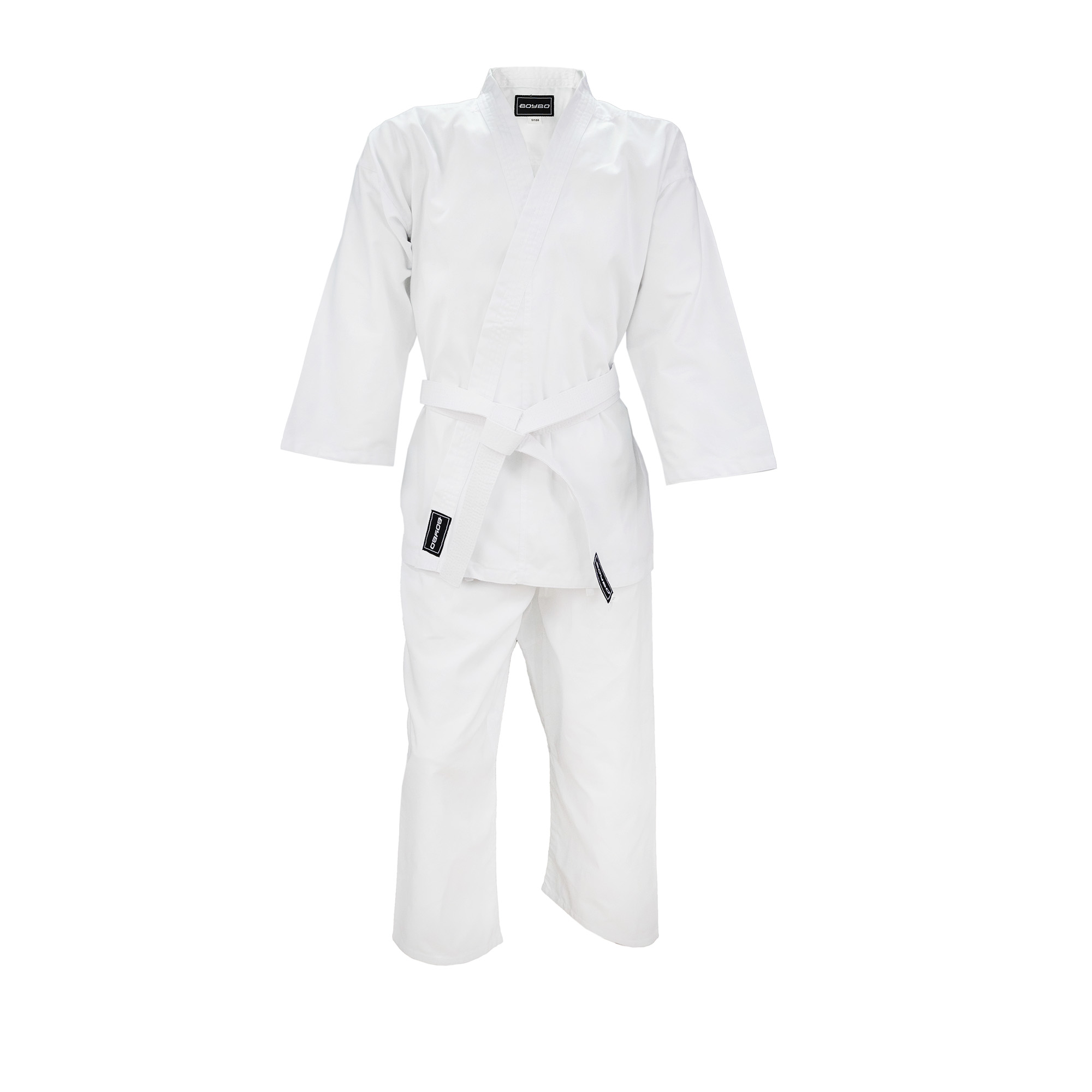 Кимоно для карате BoyBo, BK280, 220-230 г/м2, белый - изображение 1