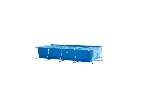 Бассейн каркасный прямоугольный 450х220х84см, 7127л INTEX 28273NP - изображение 1
