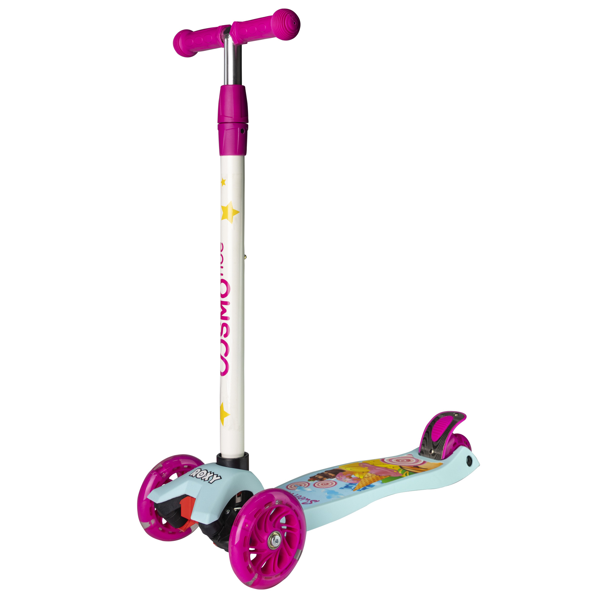 Самокат трехколесный COSMORIDE ROXY, Sweet ride S940 - изображение 1