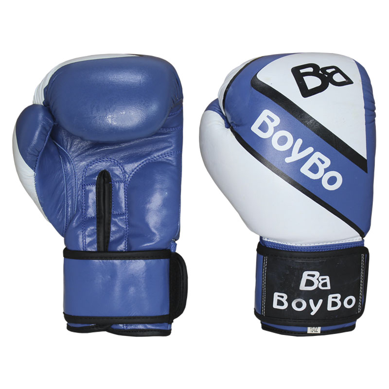Перчатки бокс BoyBo Premium синие - изображение 1