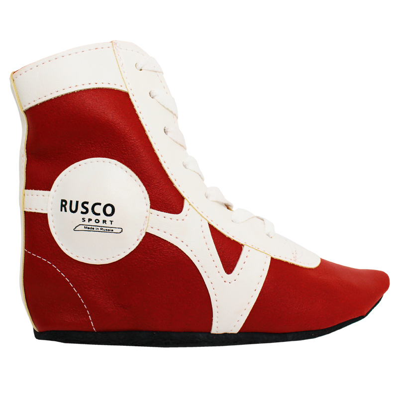 Самбовки Rusco Sport замшевые красные - изображение 5