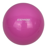 Медбол ESPADO 2 кг ES-002, розовый - изображение 3
