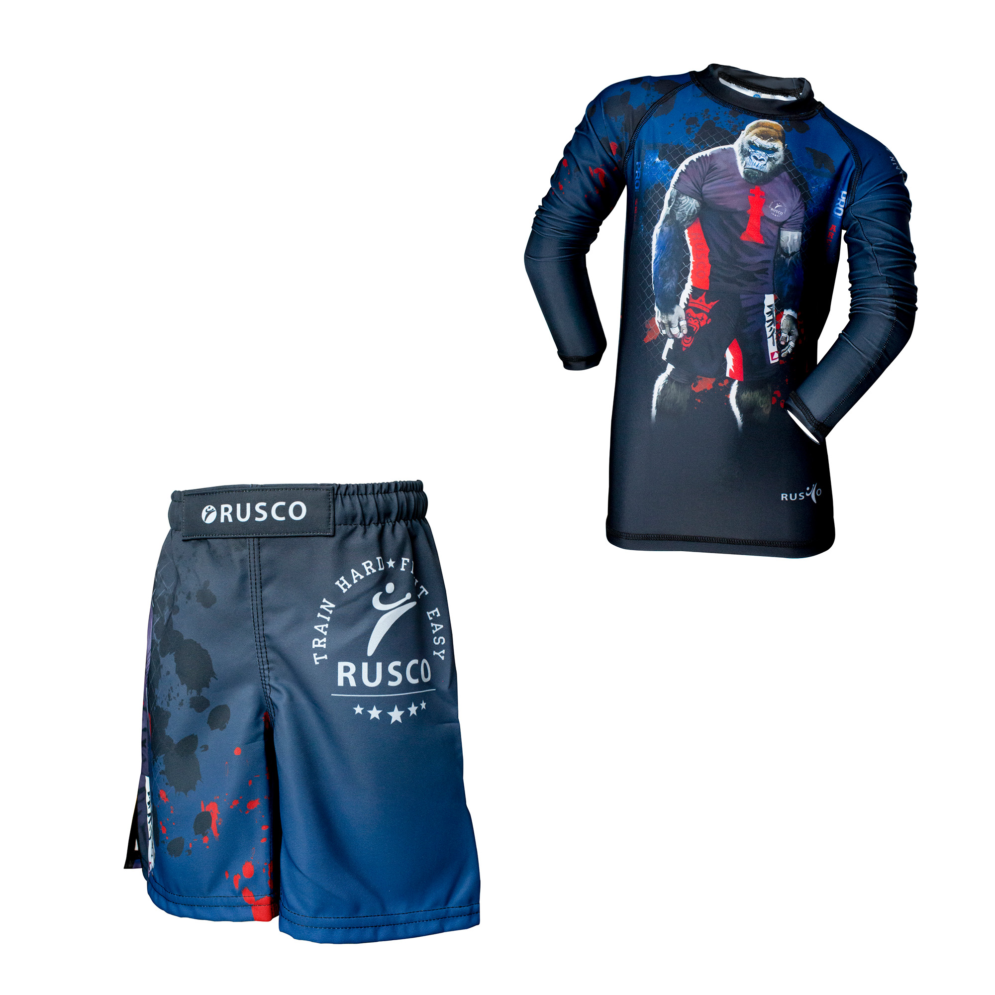 Комплект для MMA 2в1 Rusco Sport Король обезьян/Monkey king, детский - изображение 1