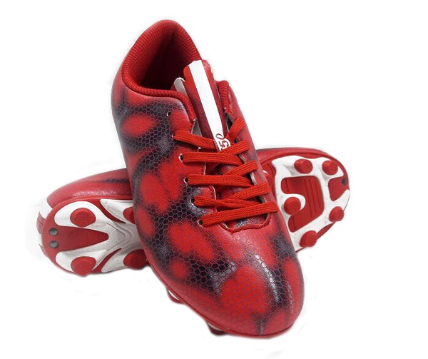 Бутсы Adizero черно-красные - изображение 1
