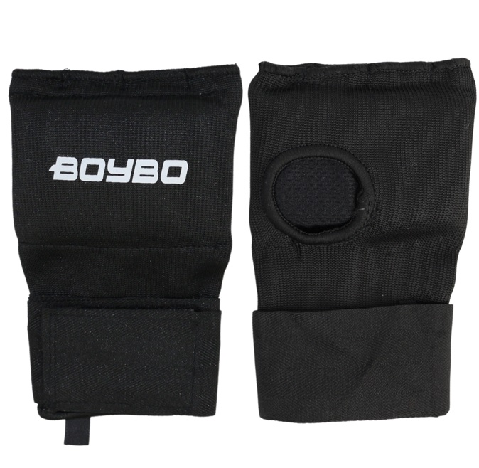 Бинты быстрые для бокса гелевые BoyBo, черный, BB2002 - изображение 4