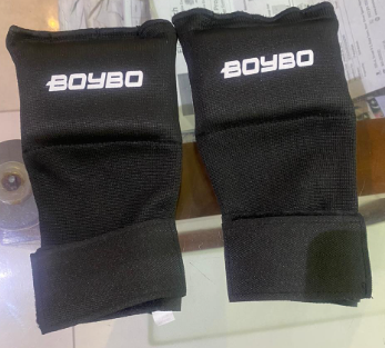 Бинты быстрые для бокса гелевые BoyBo, черный, BB2002 - изображение 3