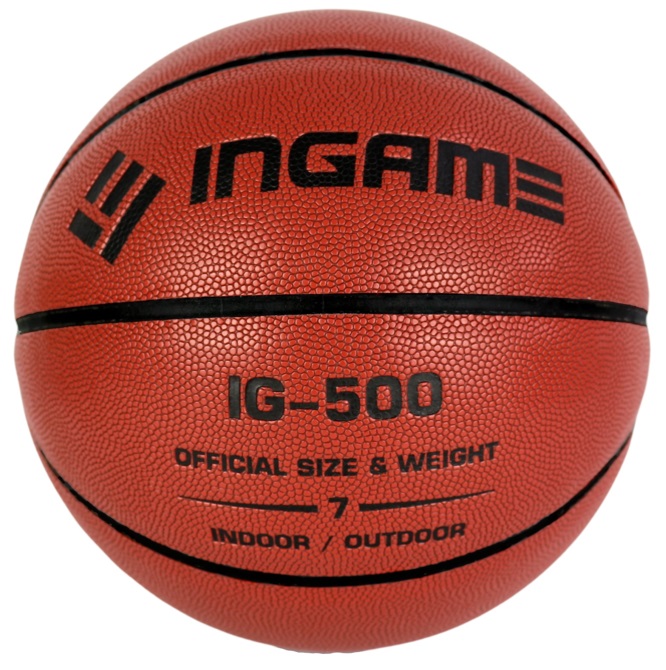 Мяч баскетбольный INGAME PRO IG-500 №7 - изображение 1