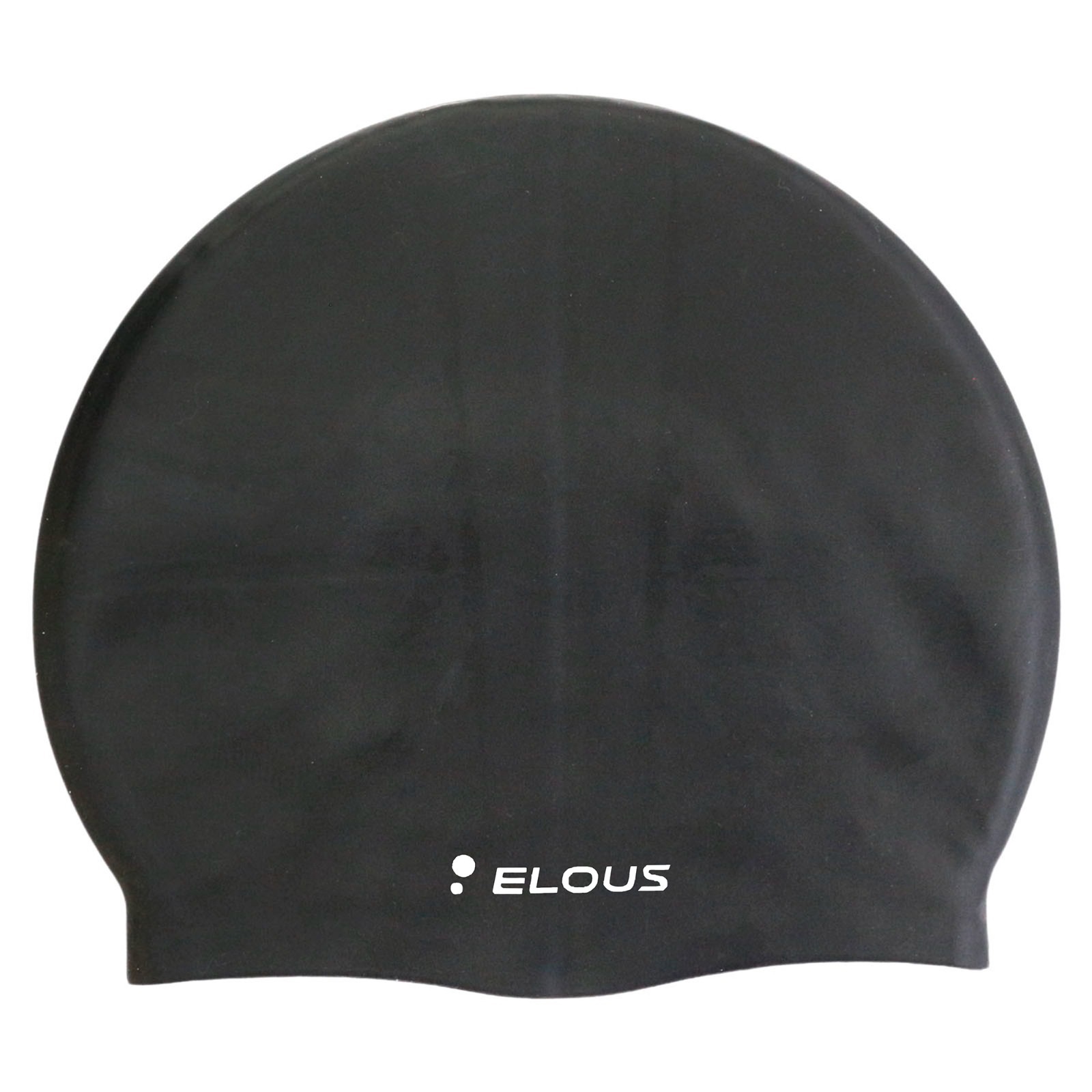 Шапочка для плавания Elous BIG EL001, силиконовая, черная - изображение 1