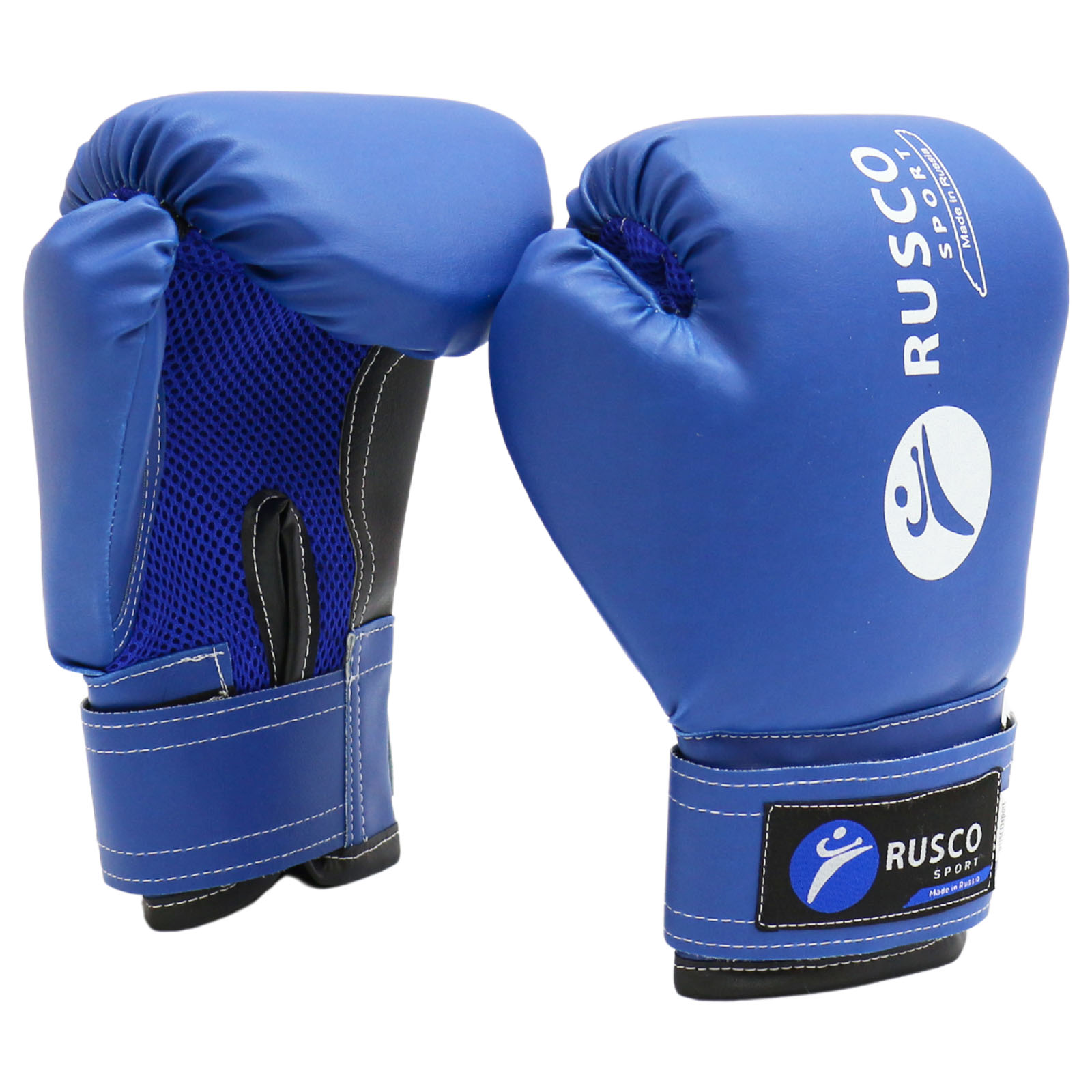 Перчатки боксерские Rusco Sport синие - изображение 1