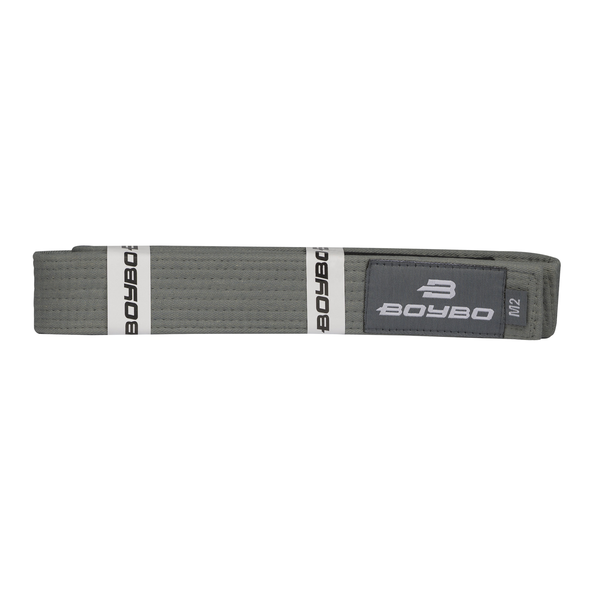 Пояс для джиу джитсу (BJJ) BoyBo, BBJJ24BL-К, серый - изображение 1