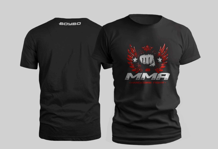 Футболка х/б BoyBo BBT002, черный BOXING - изображение 2