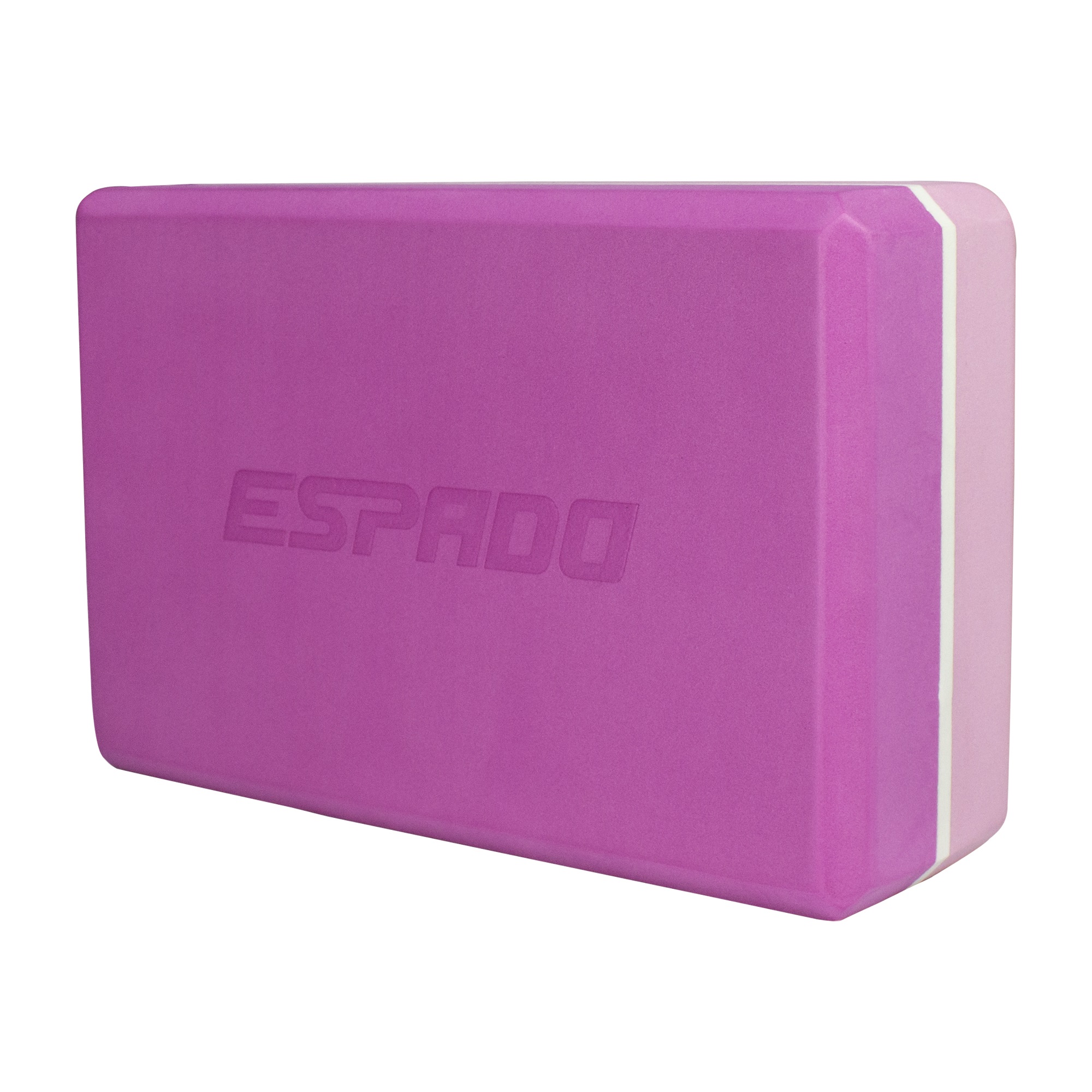 Блок для йоги ESPADO, розово-красный ES2722 1/100 - изображение 1