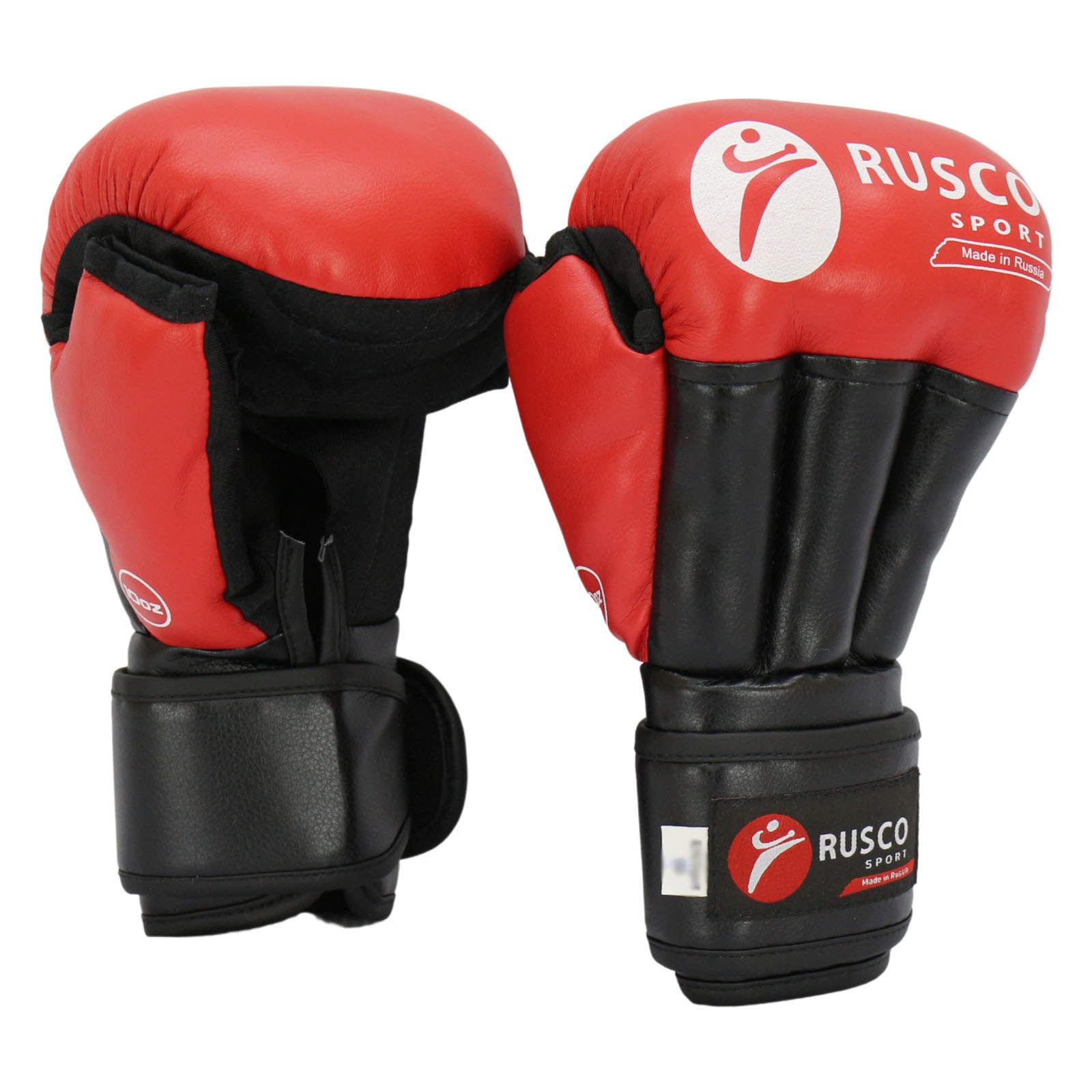 Перчатки RUSCO SPORT для Рукопашного боя Классик красные - изображение 2