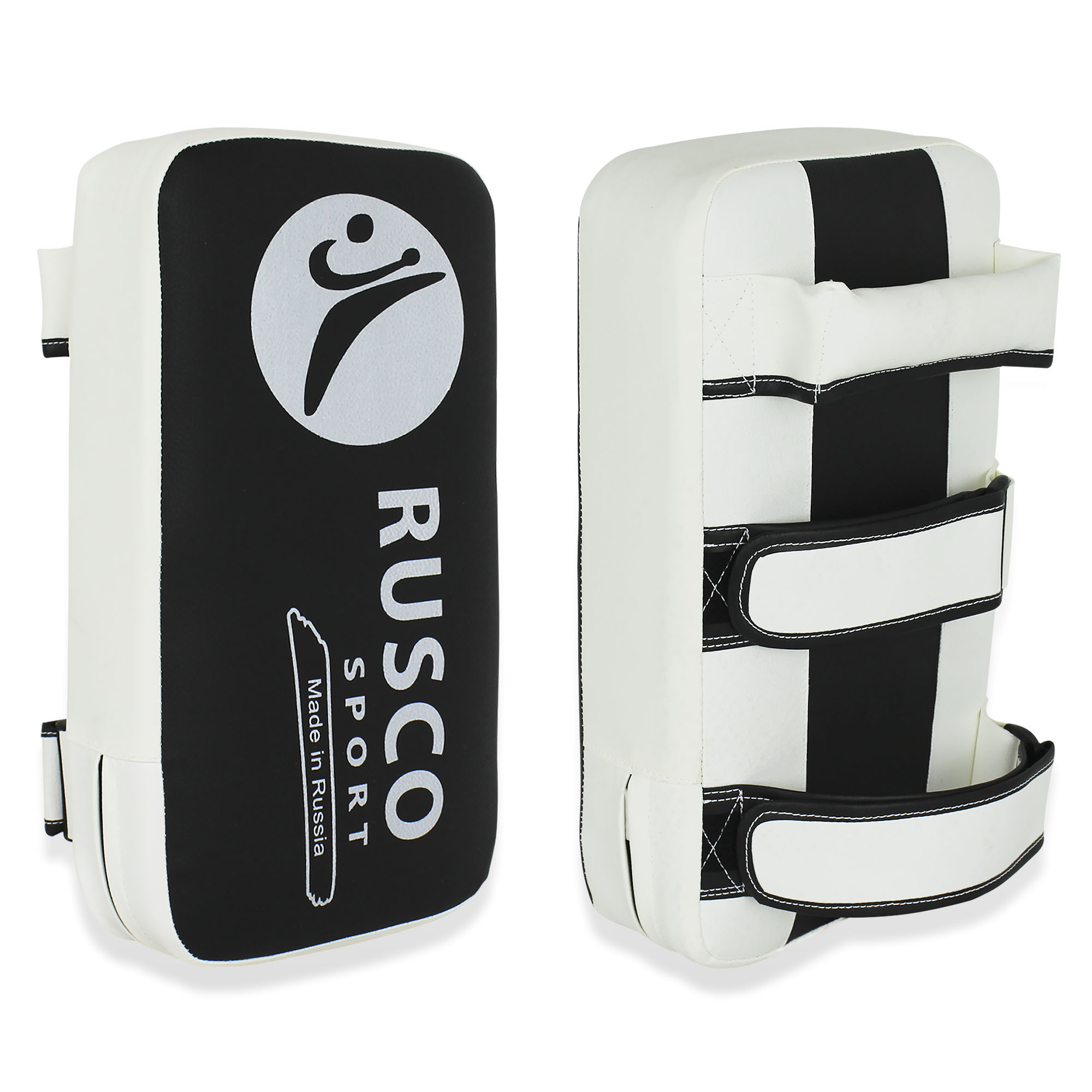 Макивара Rusco Sport к/з 40*20 черно-белая - изображение 1