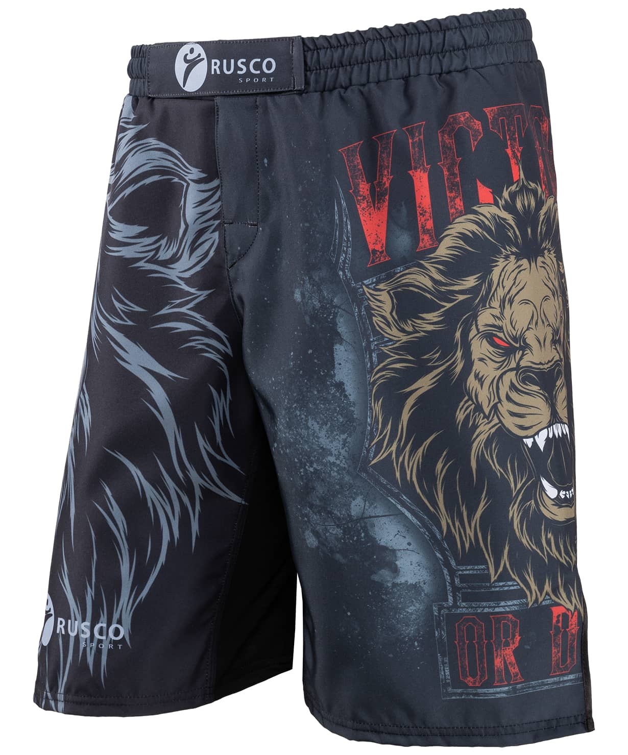 Шорты для MMA Rusco Sport ЛЕВ/LION, детские - изображение 1