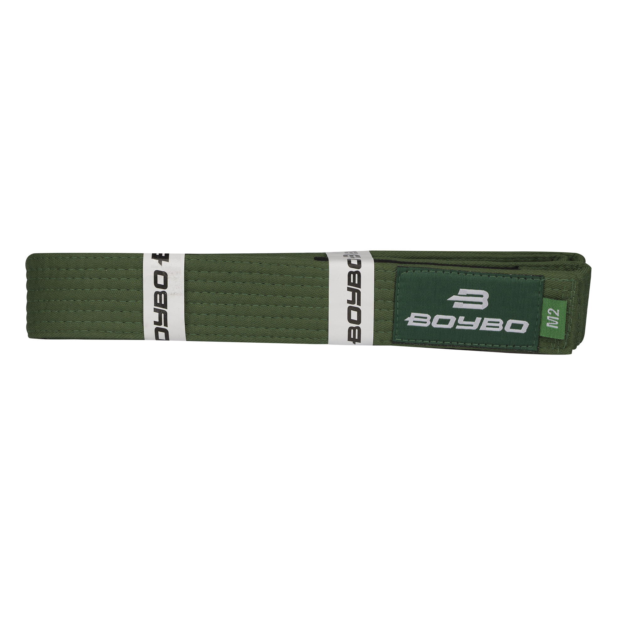Пояс для джиу джитсу (BJJ) BoyBo, BBJJ24BL-К, зеленый - изображение 1