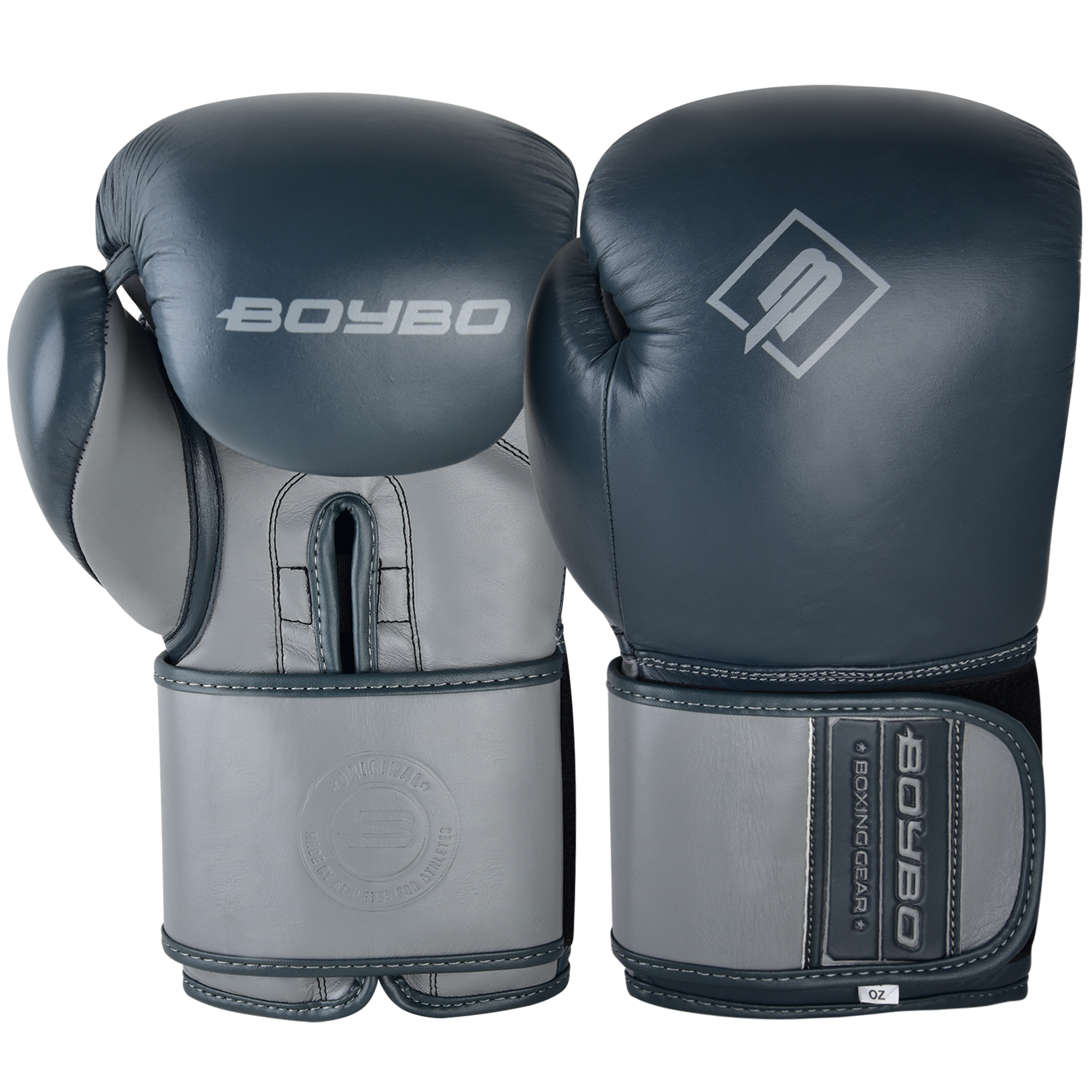 Перчатки боксерские BoyBo Экзист/Exist (BBG300), кожа, металлик - изображение 2