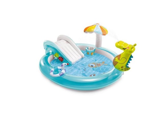 Игровой центр 201х170х84см "Аллигатор" 160 л INTEX 57165 - изображение 1