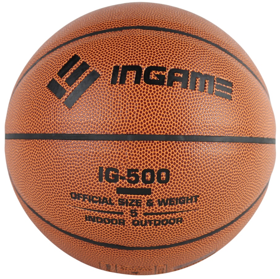 Мяч баскетбольный INGAME IG-500 №5 - изображение 1