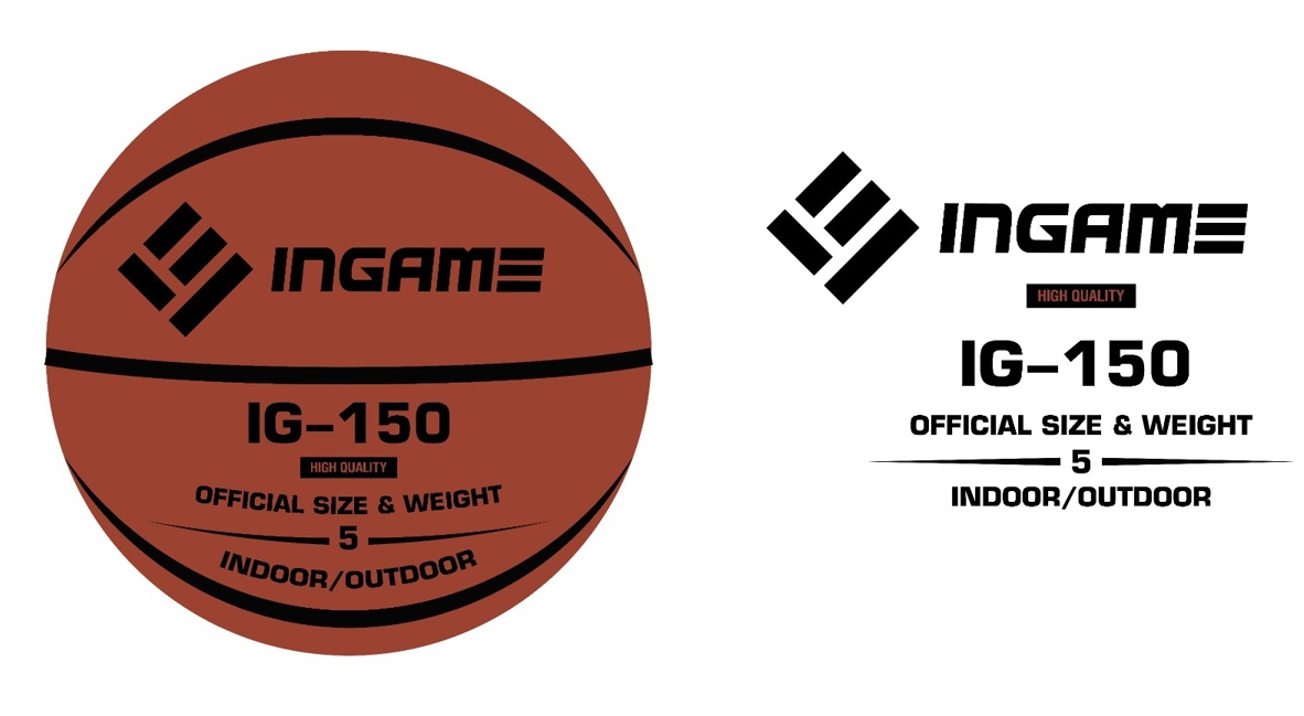Мяч баскетбольный INGAME IG-150 №5